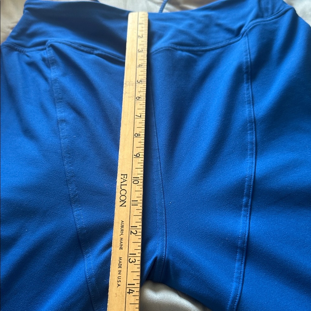 Free People Movement Cobalt blue joggers sweat pants high waist cargo pockets S - Picture 11 of 12